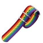 Image of the LGBT Rainbow Bracelet to express your pride
