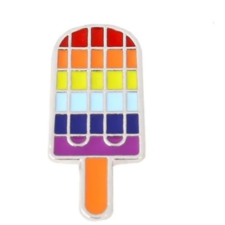 Pin Eis bunt Regenbogen - Einzigartiges Mode-Accessoire