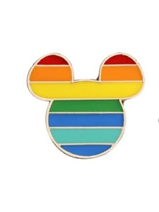 Immagine della spilla colorata Micky Rainbow