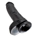 Abbildung des Dildos King Cock XXL realistisch Saugglocke 25,4 cm