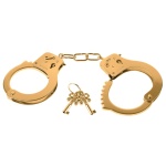 Image of Fetish Fantasy Gold Metal Handcuffs, BDSM accessory by Fetish Fantasy