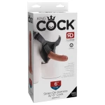 Image of the 15.2 cm King Cock Adjustable Belt Dildo by Pipedream