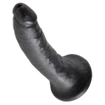 Immagine del dildo King Cock nero da 17,8 cm