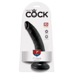 Immagine del dildo King Cock nero da 17,8 cm