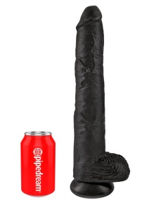 Image du Gode Réaliste XXL King Cock avec Ventouse 35,6cm