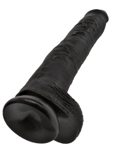 Abbildung des Dildos Realistisch XXL King Cock mit Saugnapf 35,6cm