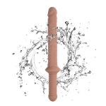 Shequ XXL-Dildo mit ergonomischem Griff für BDSM-Spiele
