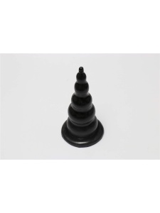 Plug Rocket Drill Power Escorts de 18,5 cm en silicone noir