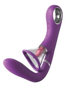 Image du Vibromasseur Luxe avec Pompe Vaginale Ultimate Pleasure Pro de la marque Fantasy For Her