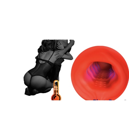 Immagine del masturbatore riscaldato vibrante Luxurx Play Big, un sextoy innovativo per un intenso piacere solitario