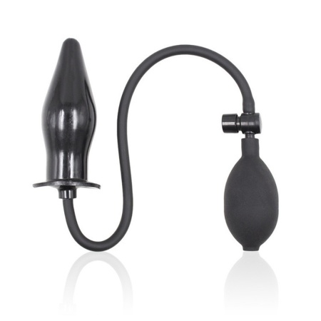 Bild eines Schwarzen aufblasbaren Plugs für Anal/Vaginal