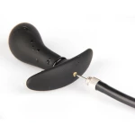 Image du Plug Gonflable Anal/Vaginal en Silicone Noir de Mea