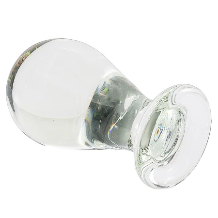 Image of the Mea Glass Ampoule Plug Size L, the ideal sextoy for exploring anal pleasure.
