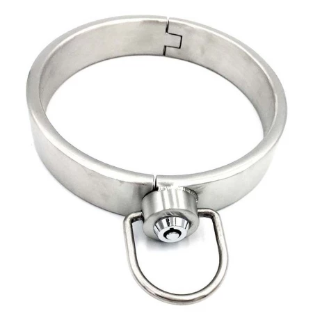Collier BDSM en Métal de 580 gr avec Serrure