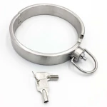 Collier BDSM en Métal de 580 gr avec Serrure