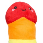 Image of the 30 cm Rainbow Penis Plush, ideal for a humorous gift