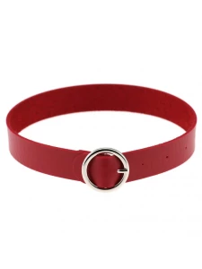 Image of the Red Flannel BDSM Necklace
