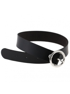 Immagine della collana BDSM in flanella nera, un accessorio erotico elegante e audace
