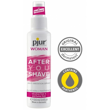 Spray après-rasage Pjur Woman pour apaiser et nourrir la peau