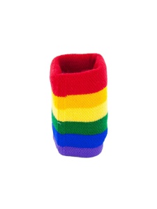 Rainbow Handgelenkband - Zubehör für Pride Items in Regenbogenfarben