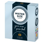 Produktabbildung Mister Size Pure Feel Kondome 53 mm