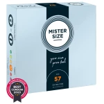 Confezione di preservativi ultrasottili Mister Size Pure Feel da 57 mm