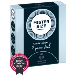 Product image Condoms Mister Size Pure Feel 69 mm 3pcs