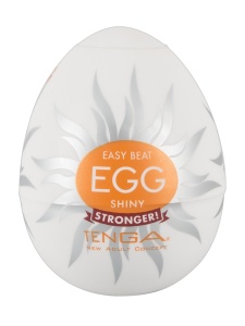 Image of Tenga Egg Shiny Masturbator, expandable adult toy