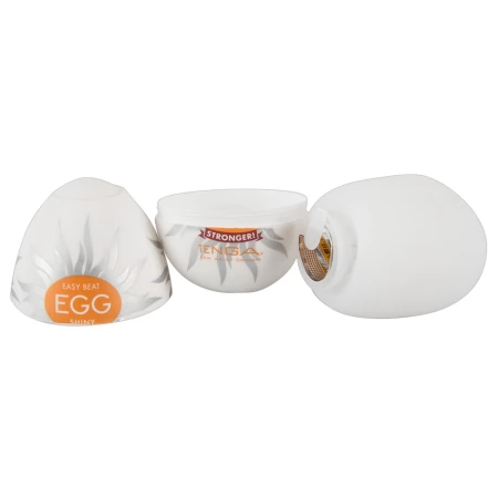 Image du Masturbateur Tenga Egg Shiny, jouet adulte extensible