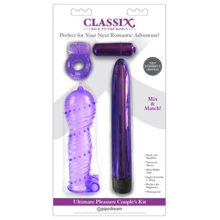 Image of the Pipedream Ultimate Pleasure Lila Couple Kit