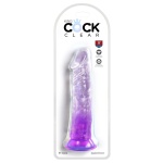 Godemiché King Cock Lila 21,8 cm - Realistic and flexible sextoy