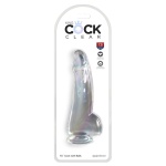 King Cock transluzenter flexibler Dildo 19 cm