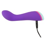 Colourful and versatile Bunt G-Spot vibrator for intense vaginal stimulation