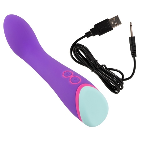 Colourful and versatile Bunt G-Spot vibrator for intense vaginal stimulation