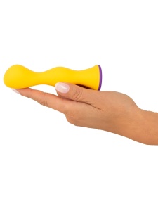 Abbildung des Bunt Vibrant Plug, farbenfrohes Analsextoy für intensive Stimulation