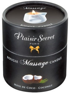 Bougie de Massage Noix de Coco Plaisir Secret
