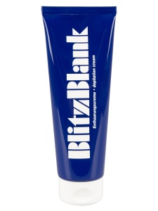 BlitzBlank gentle depilatory cream for body care