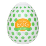 Immagine del masturbatore Tenga Egg Stud, un prodotto compatto e innovativo che offre un'intensa esperienza di piacere.