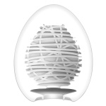 Image of the Masturbator Tenga Egg Silky II, ultra flexible and stimulating sextoy