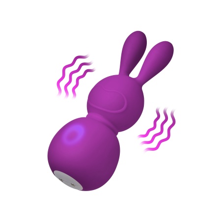 Violet Mini Rabbit Vibrator by FemmeFunn for intense pleasure