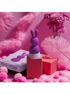 Vibromasseur Mini Lapin Violet par FemmeFunn pour des plaisirs intenses