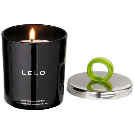 Lelo Massage Candle with Pear & Cedar Wood Fragrance