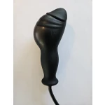 Innovative anal sex toy, Black Inflatable Dildo in natural latex
