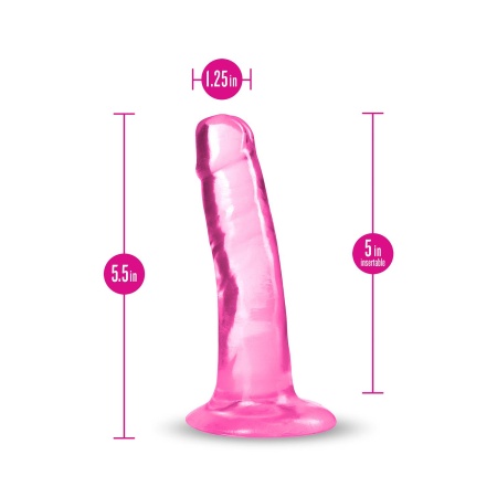 Realistic dildo Plus Hard n'Happy Pink by Blush