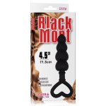 Image of the Black Mont Anal Bead, a silicone anal pleasure tool