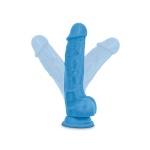 Image of Double Density Dildo NEO 7.5" with testicles from Blush