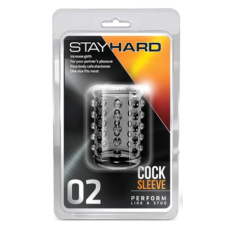 STAY HARD-Mini 02 Clear - Marchio Blush