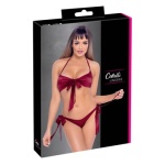 Image of the Sexy 2 Piece Cottelli Lingerie Set with decorative bows