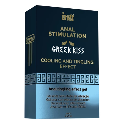 Product image Intt Greek Kiss Refreshing Anal Gel, a vibrant stimulant