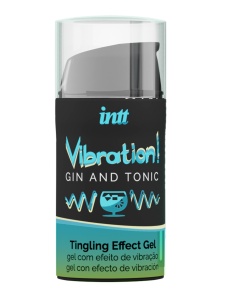 Gel vibrante per baci Gin Tonic per aumentare l'orgasmo